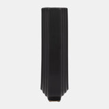 Cer, 11"h Loopy Vase, Black from Sagebrook Home - Luna Furniture