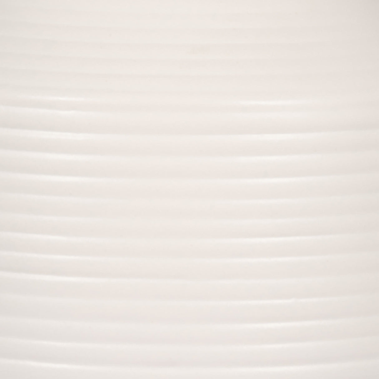 Cer, 12" Lines Vase, White from Sagebrook Home - Luna Furniture