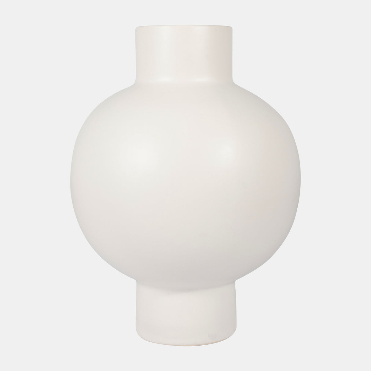 Cer, 18"h Bubble Vase, Creme from Sagebrook Home - Luna Furniture