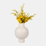 Cer, 18"h Bubble Vase, Creme from Sagebrook Home - Luna Furniture