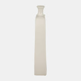 Cer, 18" Vase W/cut-out, Cream from Sagebrook Home - Luna Furniture