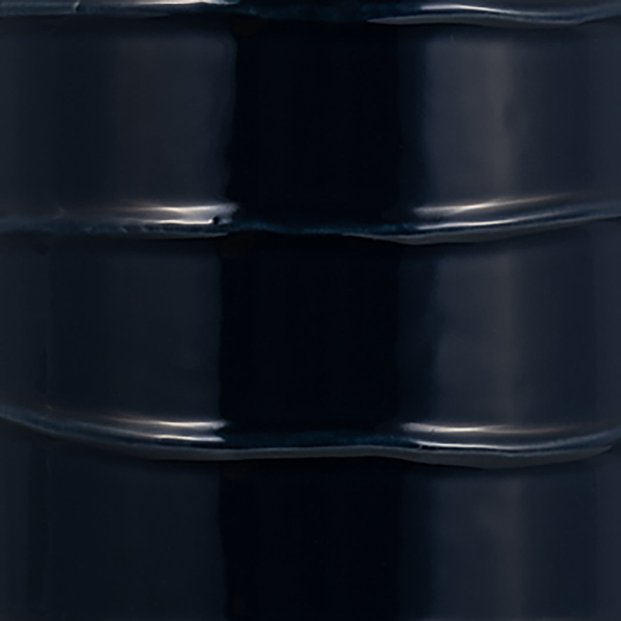 Cer, 20"h Tribal Vase, Navy Blue from Sagebrook Home - Luna Furniture