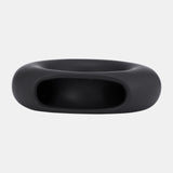 Cer, 5" Donut Vase, Black from Sagebrook Home - Luna Furniture