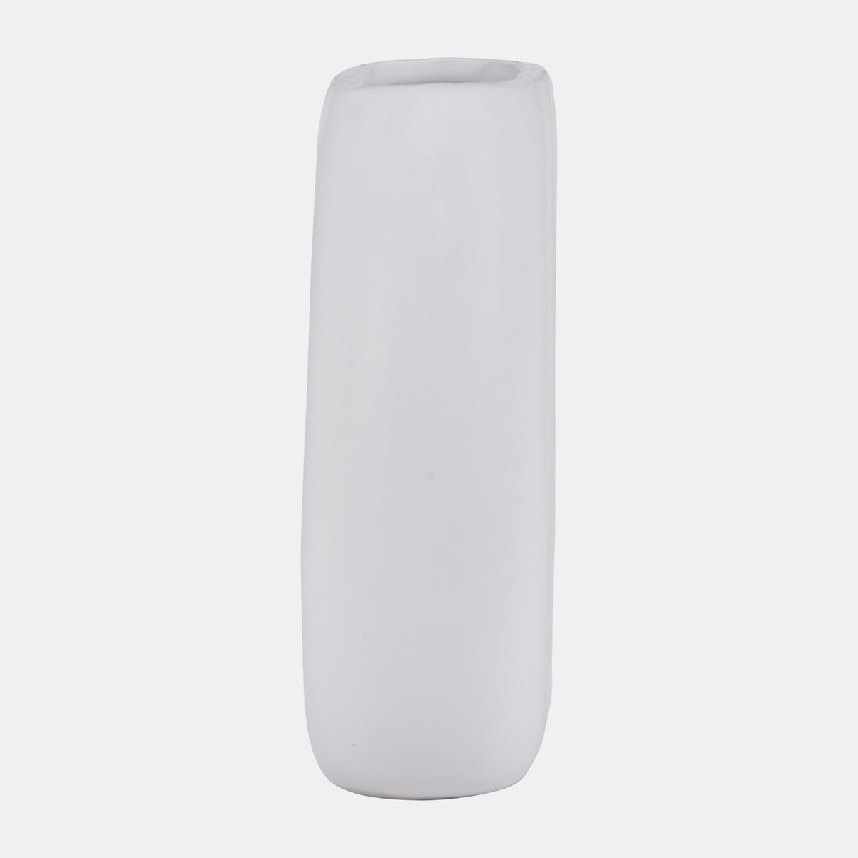 Cer, 5" Donut Vase, White from Sagebrook Home - Luna Furniture