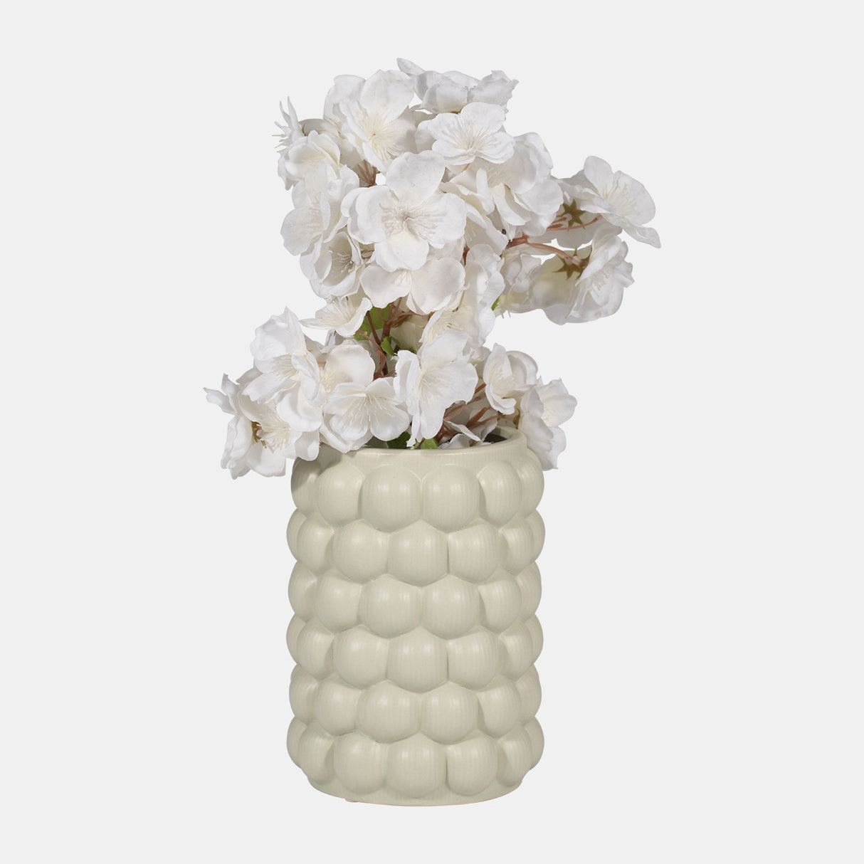 Cer, 7" Bubble Vase, Cucumber from Sagebrook Home - Luna Furniture