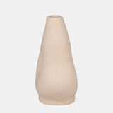 Cer, 7" Short Open Cut-out Nomad Vase, Ivory from Sagebrook Home - Luna Furniture