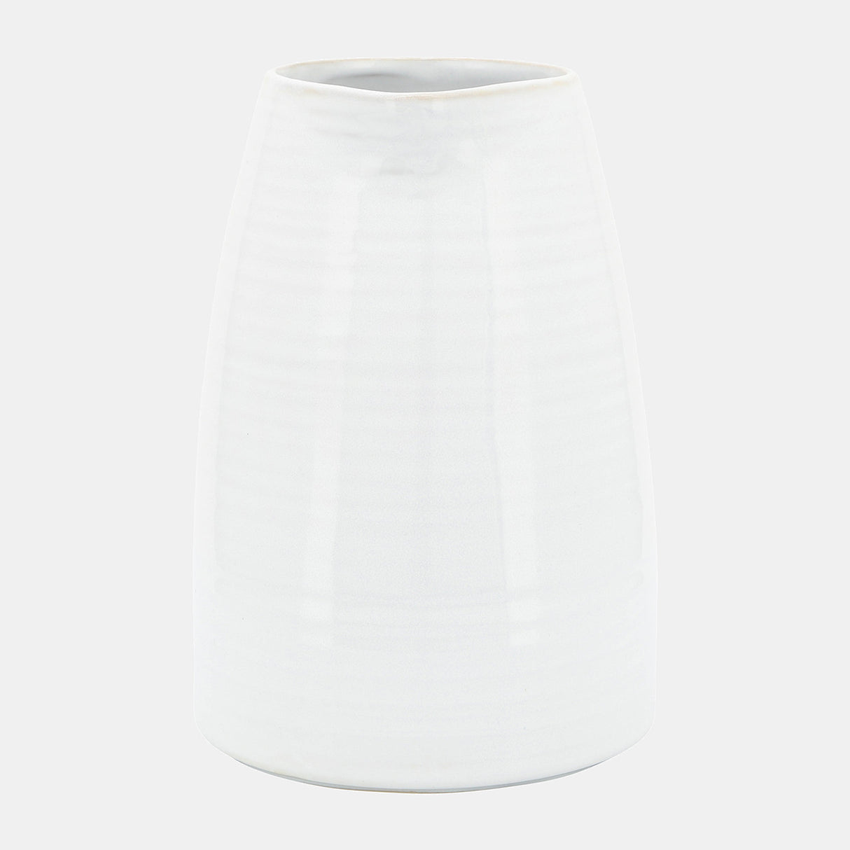 Cer, 8"h Pitcher, White from Sagebrook Home - Luna Furniture