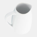 Cer, 8"h Pitcher, White from Sagebrook Home - Luna Furniture