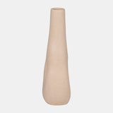 Cer, 9" Open Cut-out Nomad Vase, Ivory from Sagebrook Home - Luna Furniture