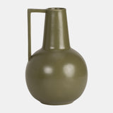 Cer,9",vase,olive from Sagebrook Home - Luna Furniture