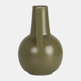 Cer,9",vase,olive from Sagebrook Home - Luna Furniture