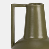 Cer,9",vase,olive from Sagebrook Home - Luna Furniture