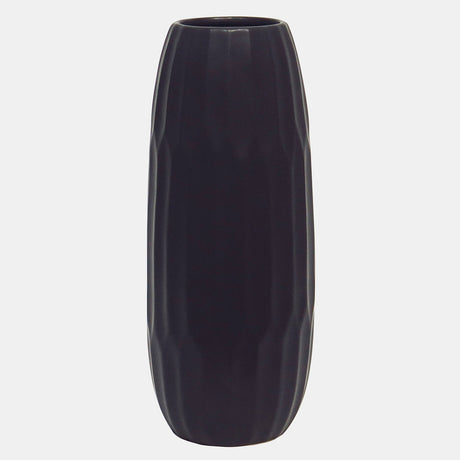 Ceramic 14" Vase , Black from Sagebrook Home - Luna Furniture