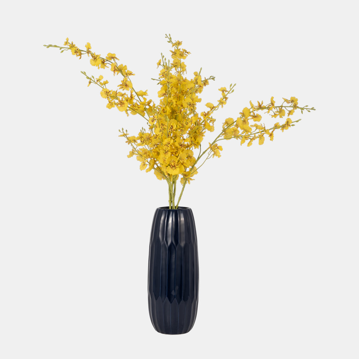 Ceramic 14" Vase, Navy Blue from Sagebrook Home - Luna Furniture