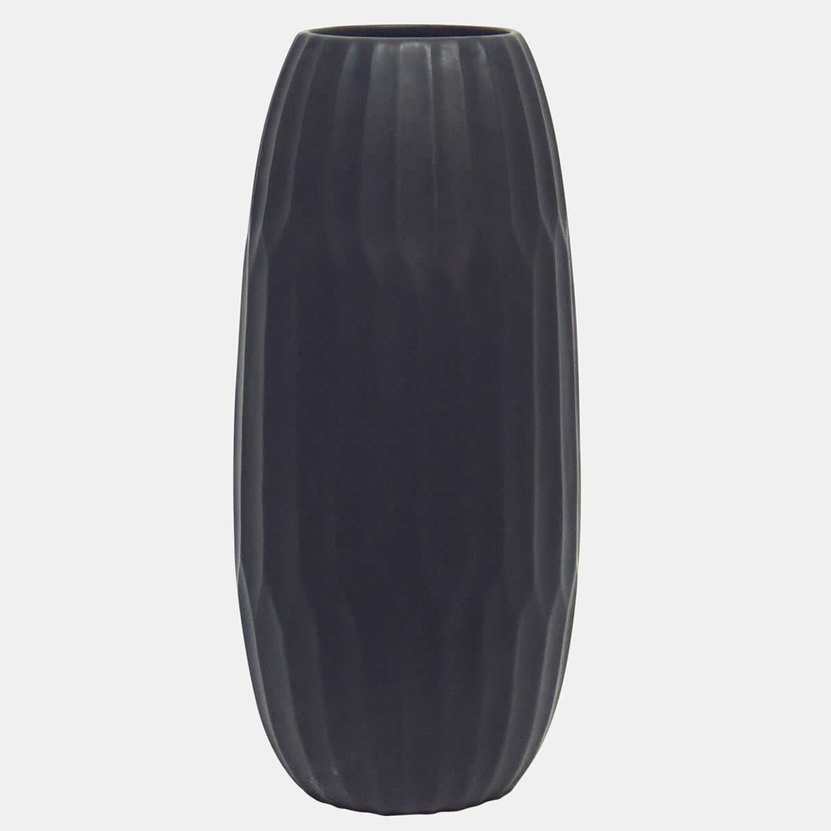 Ceramic 16" Vase , Black from Sagebrook Home - Luna Furniture