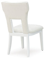 Chalanna White Dining Chair, Set of 2 - D822-01