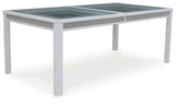 Chalanna White Dining Extension Table - D822-35