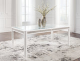 Chalanna White Dining Extension Table - D822-35