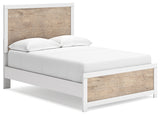 Charbitt Full Panel Bed with Dresser and 2 Nightstands in Two-tone from Ashley - Luna Furniture