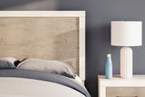 Charbitt Full Panel Bed with Dresser and 2 Nightstands in Two-tone from Ashley - Luna Furniture