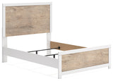 Charbitt Full Panel Bed with Dresser and 2 Nightstands in Two-tone from Ashley - Luna Furniture