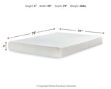 Charlang Queen Platform Bed with Mattress in Black - PKG018187