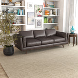 Chase Leather Sofa (Brown) - SOF00101502