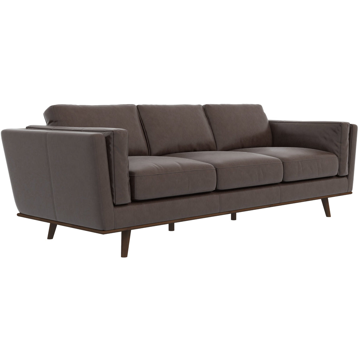 Chase Leather Sofa (Brown) - SOF00101502