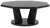 Chasinfield Coffee Table with 1 End Table in Dark Brown from Ashley - Luna Furniture