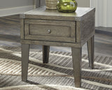 Chazney 2 End Tables in Rustic Brown from Ashley - Luna Furniture