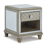 Chevanna 2 End Tables in Platinum - PKG010577