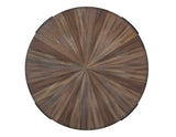 Chevron 22-inch Round End Table from Steve Silver - Luna Furniture