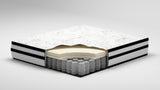 Chime 10 Inch Hybrid 10 Inch Hybrid Mattress with Foundation in White - PKG000523