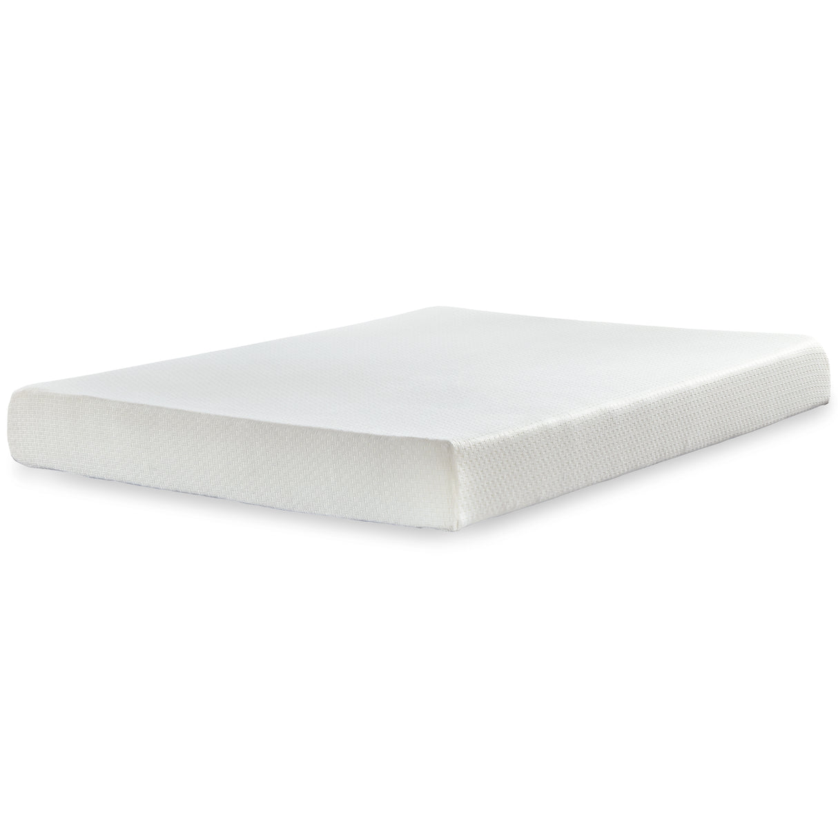 Chime 8 Inch Memory Foam 8 Inch Memory Foam Mattress with Adjustable Base in White - PKG000531