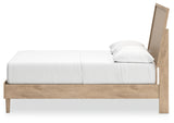 Cielden Full Panel Bed with 2 Nightstands in Two-tone from Ashley - Luna Furniture