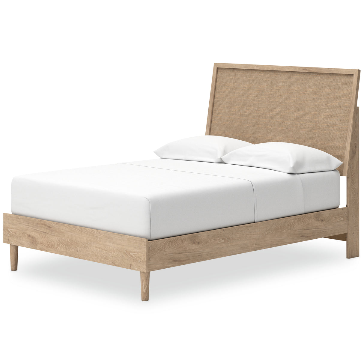 Cielden Full Panel Bed with Dresser and 2 Nightstands in Two-tone - PKG018925