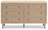 Cielden Full Panel Bed with Dresser and Nightstand in Two-tone from Ashley - Luna Furniture