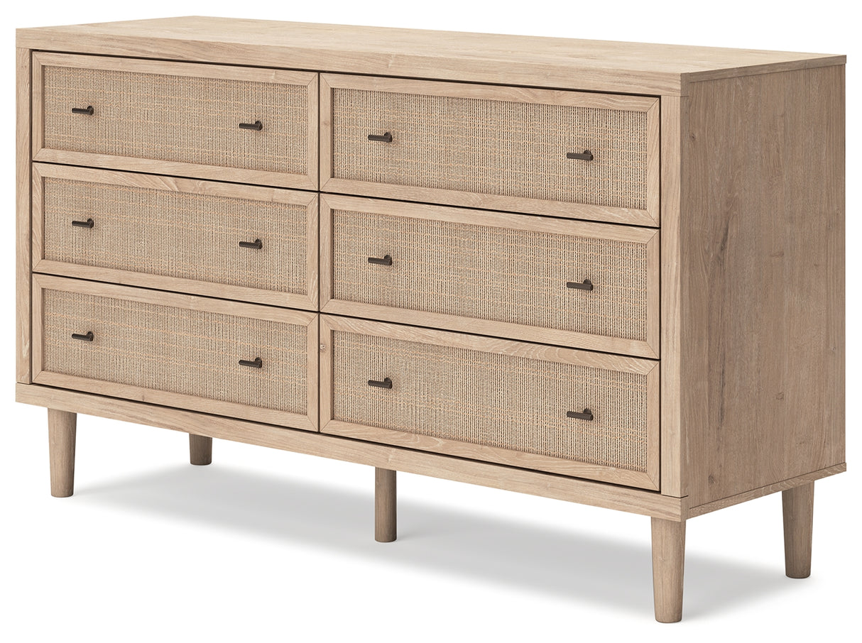 Cielden Full Panel Bed with Dresser and Nightstand in Two-tone from Ashley - Luna Furniture