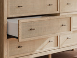 Cielden Full Panel Bed with Dresser in Two-tone from Ashley - Luna Furniture