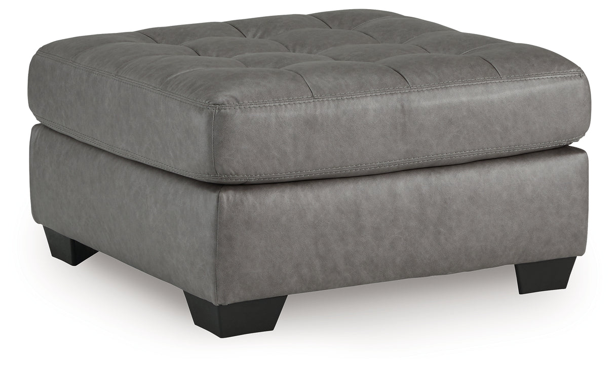 Clairette Court Alloy Oversized Accent Ottoman - 3150308