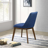 Clove Navy Blue Velvet Dining Chair (Set Of 2) - DCH00402502