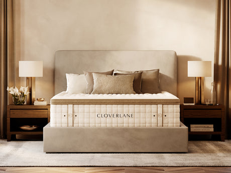 Cloverlane Hybrid Medium White California King Mattress from Ashley - Luna Furniture