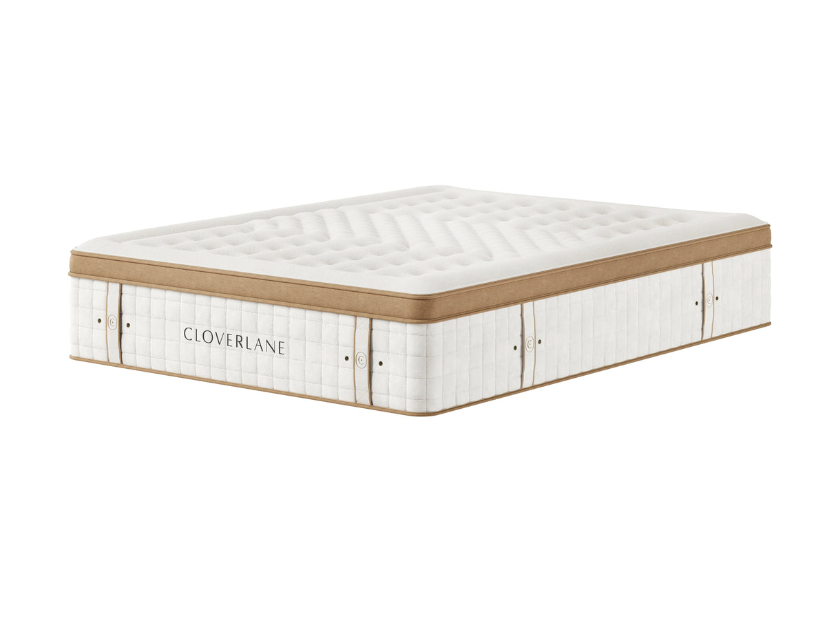 Cloverlane Hybrid Medium White King Mattress from Ashley - Luna Furniture