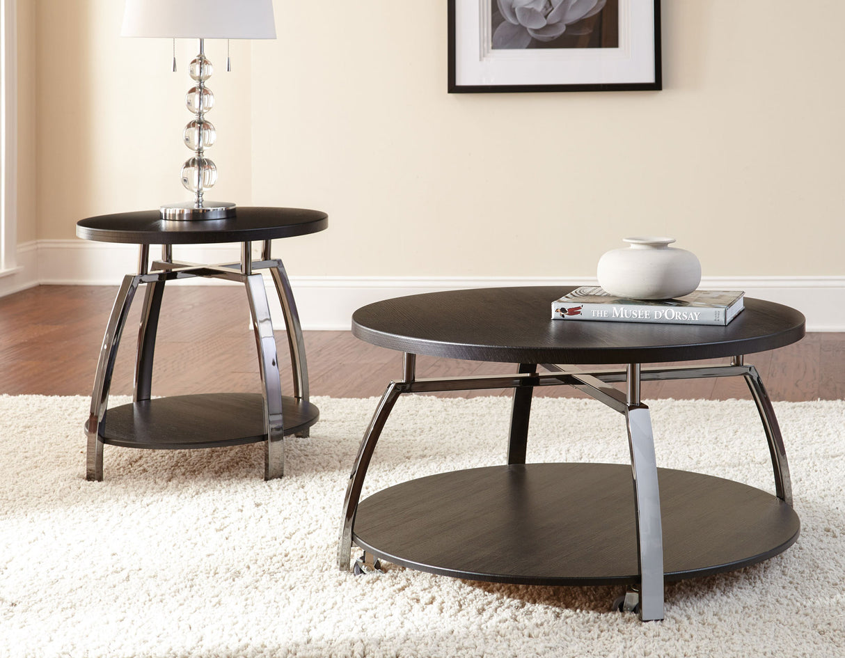 Coham 3-Piece Set(Cocktail & 2 End Tables) from Steve Silver - Luna Furniture