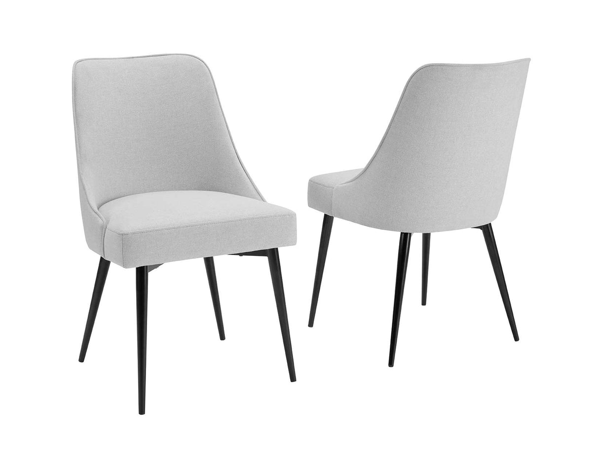 Colfax Side Chair Stone, Set of 2 from Steve Silver - Luna Furniture