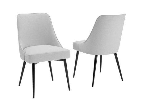 Colfax Side Chair Stone, Set of 2 from Steve Silver - Luna Furniture