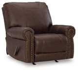 Colleton Sofa, Loveseat and Recliner in Dark Brown - PKG015827