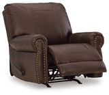 Colleton Sofa, Loveseat and Recliner in Dark Brown - PKG015827