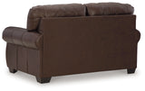 Colleton Sofa, Loveseat and Recliner in Dark Brown - PKG015827