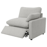 Collins 5-piece Modular Power Reclining Sectional Sofa Grey - 609560P